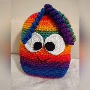 Rainbow Crochet Stuffed Animal